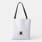 Black Lab Dog Tas Handtas Lab mama (Achterkant)