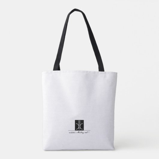 Black Lab Dog Tas Handtas Lab mama (Achterkant)