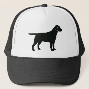 Black Lab Dog Trucker Pet