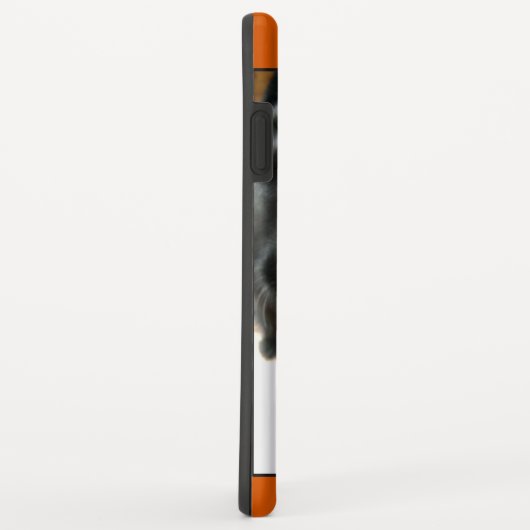 BLack Lab Dog with Butterfly Case-Mate iPhone Case (Achterkant/rechts)