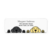 Black Lab en Yellow Lab kijken Etiket (Voorkant)