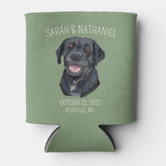 Black Lab Foam Koelbox Blikjeskoeler (Voorkant)