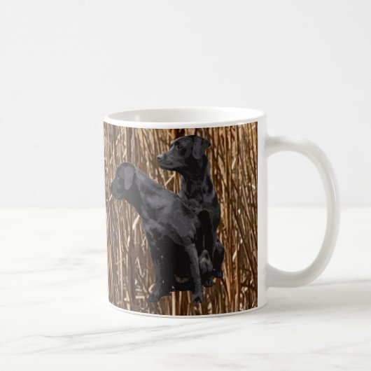 Black Lab Gifts, Labrador Retriever Koffiemok (Rechts)