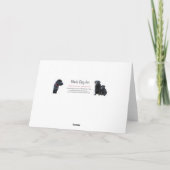 Black Lab Happy Moederdag - Hond Mama Kaart (Achterkant)