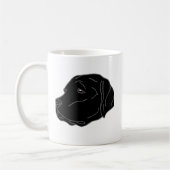 Black Lab Hond Moeder Mok (Links)