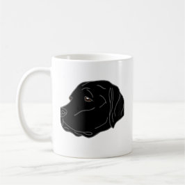 Black Lab Hond Moeder Mok