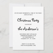 Black Lab Hond Santa Vrolijk Kerstfeest Zwart Labr Kaart (Achterkant)