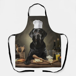 Black Lab hondenkok Schort
