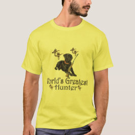Black Lab jaagt mannen shirten T-shirt