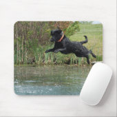 Black Lab Jumping-muispad Muismat (Met muis)