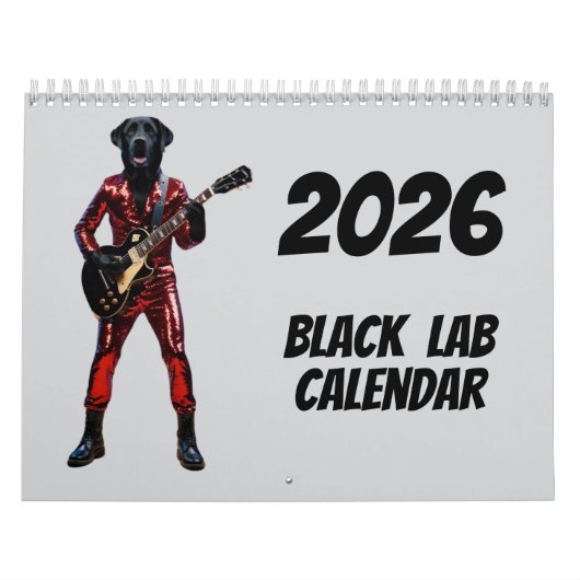 Black Lab Kalender (Hoes)