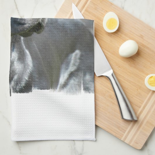 Black Lab Kitchen Towel Theedoek (Quarter Fold)