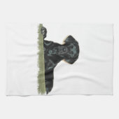 Black Lab Kitchen Towel Theedoek (Horizontaal)