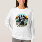 Black Lab | Lab Mom-Hondenliefhebber T-shirt (Voorkant)