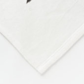 Black Lab Labrador Christmas Tree Light Pajama Dog Fleece Deken (Hoek)