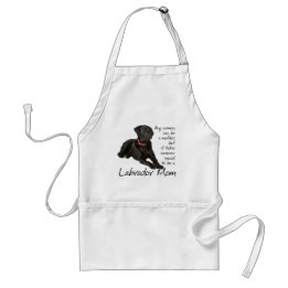 Black Lab Ma Apron Standaard Schort
