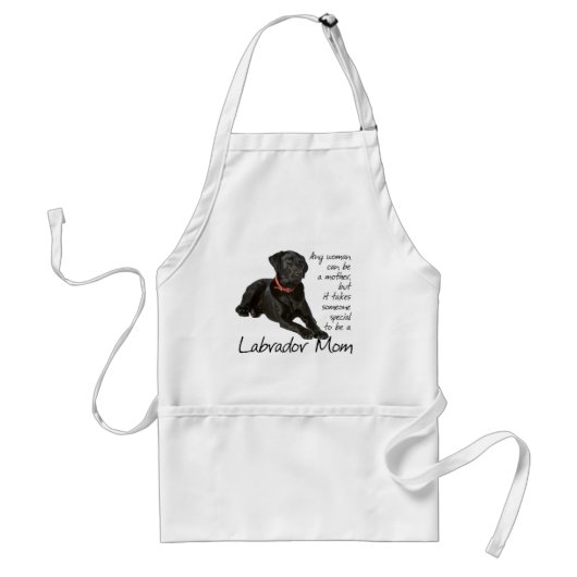 Black Lab Ma Apron Standaard Schort (Voorkant)