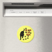 Black Lab mama Magneet (Insitu (Vaatwasser))