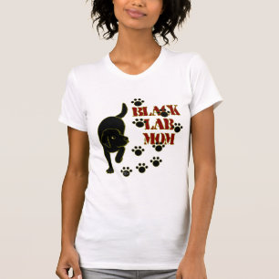 Black Lab mama T-shirt