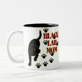 Black Lab mama Tweekleurige Koffiemok (Links)