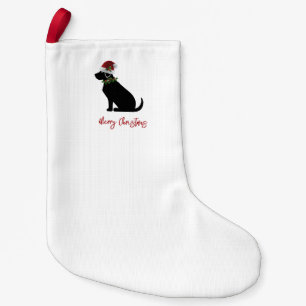 Black Lab Merry Kerstkerstkerstkerstkerstkerstkers Kleine Kerstsok