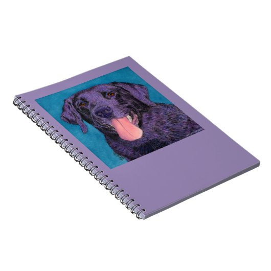 Black Lab Notitieboek - "Pinecone" (Rechterzijde)