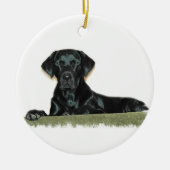 Black Lab Ornament (Voorkant)