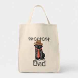 Black Lab Pap Tote Bag