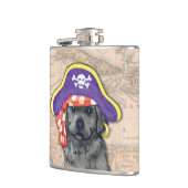 Black Lab Pirate Heupfles (Links)