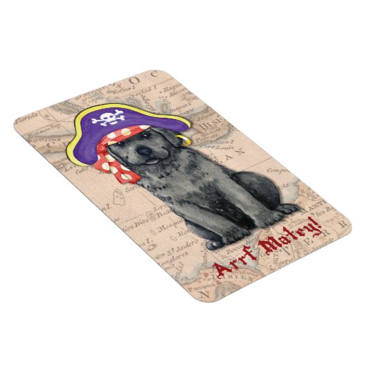 Black Lab Pirate Magneet (Rechterzijde)