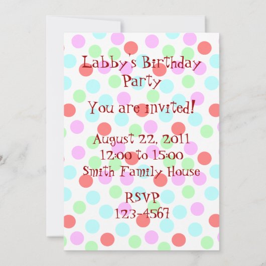 Black Lab Puppy Birthday-uitnodigingen Kaart (Achterkant)