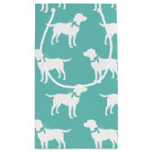 Black Lab Puppy Labrador Hond Klein Cadeauzakje (Achterkant)