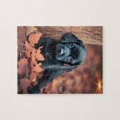 Black Lab Puppy Legpuzzel (Horizontaal)