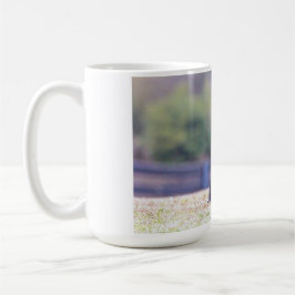 Black Lab Puppy Standing Koffiemok