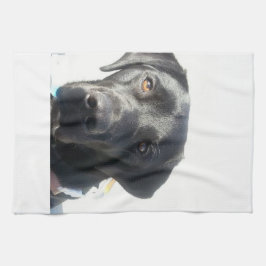 Black Lab Tea Towel Theedoek