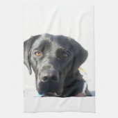 Black Lab Tea Towel Theedoek (Verticaal)