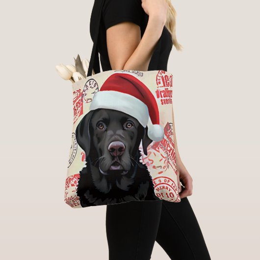 Black lab  tote bag (Dichtbij)