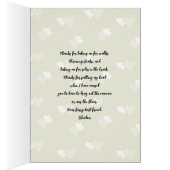 Black Lab Vaderdag Bericht gevouwen kaart (Binnen (Rechts))