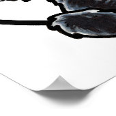 Black Labradodle IAAM Poster (Hoek)