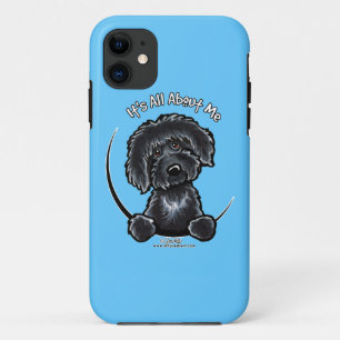 Black Labradoedle over alles over mij Case-Mate iPhone Case