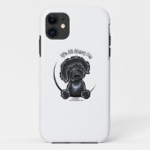 Black Labradoodle IAAM Case-Mate iPhone Case (Achterkant)
