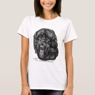 Black Labradoodle T-shirt