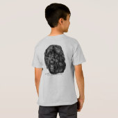 Black Labradoodle T-shirt (Achterkant volledig)