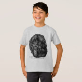 Black Labradoodle T-shirt (Voorkant volledig)