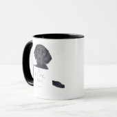 Black Labrador 13 maanden Mok (Voorkant links)