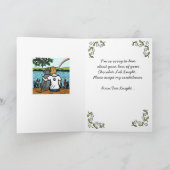 Black Labrador Angel en mama Kaart (Binnen)