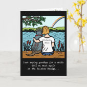 Black Labrador Angel en mama Kaart (Gele Bloem)