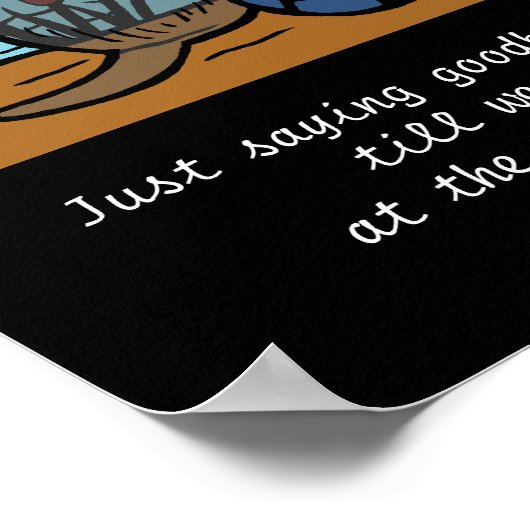 Black Labrador Angel en Pa 1 Poster (Hoek)