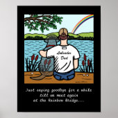 Black Labrador Angel en Pa 1 Poster (Voorkant)