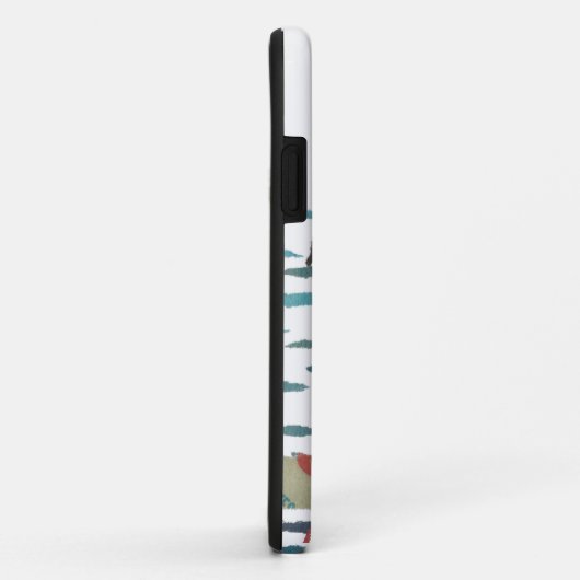 Black Labrador, Beach Dog Hoesje-Mate iPhone Case (Achterkant/rechts)